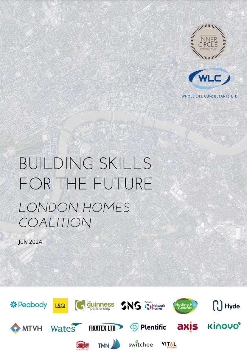 Report cover: Building skills for the future