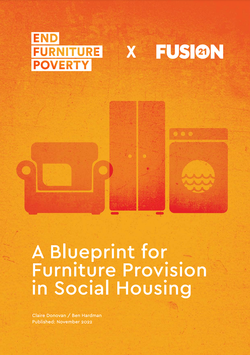 Report cover: A Blueprint for Furniture Provision in Social Housing