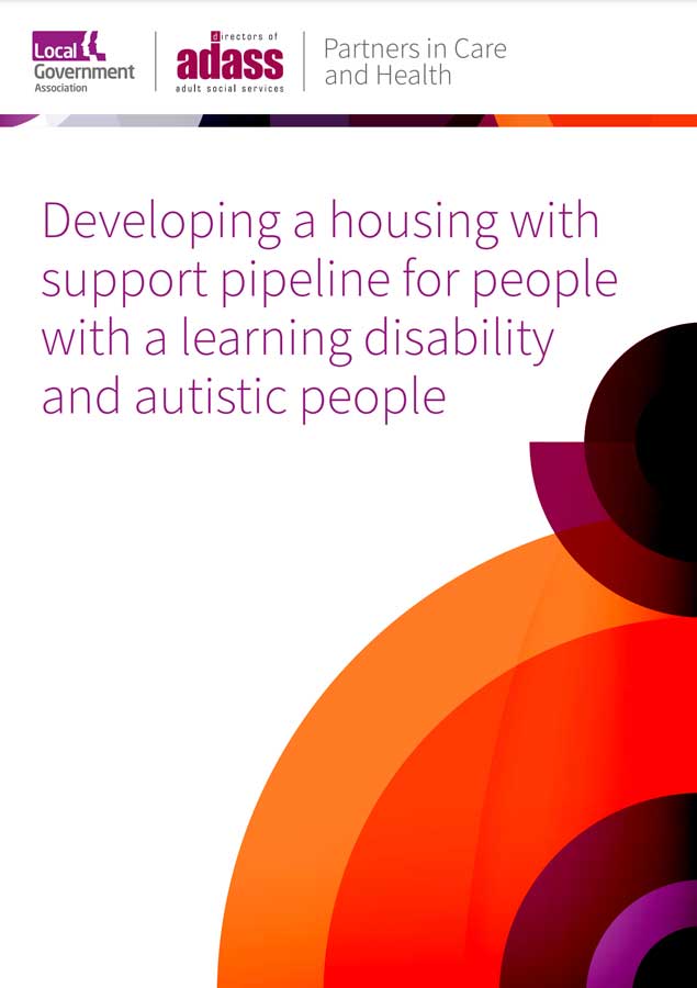 Report cover: Developing a housing support pipeline