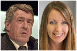 John Denham and Jessica Studdert