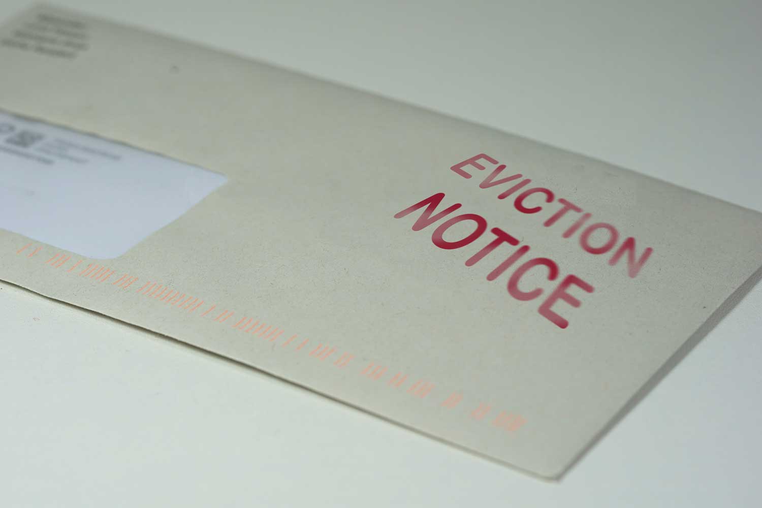 Eviction notice letter