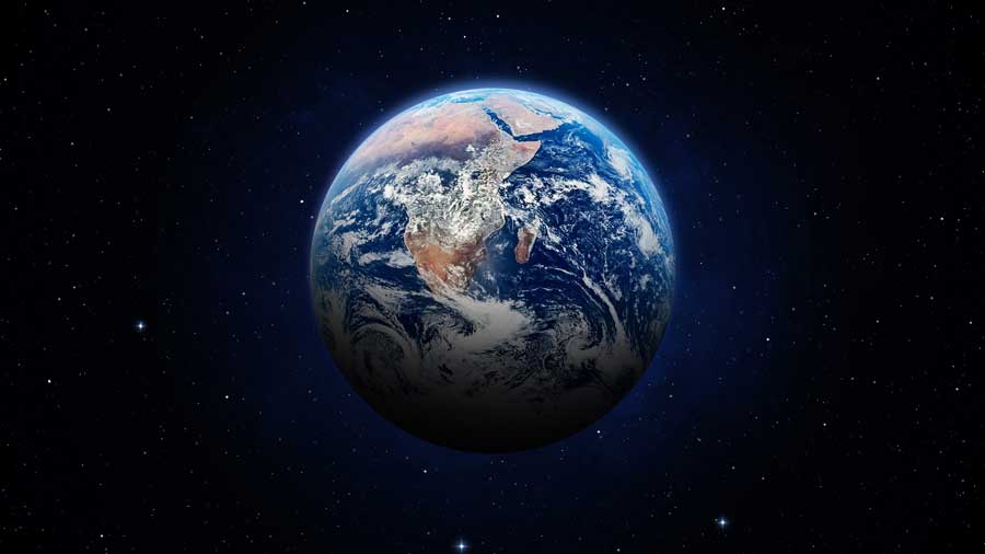 Earth seen from space